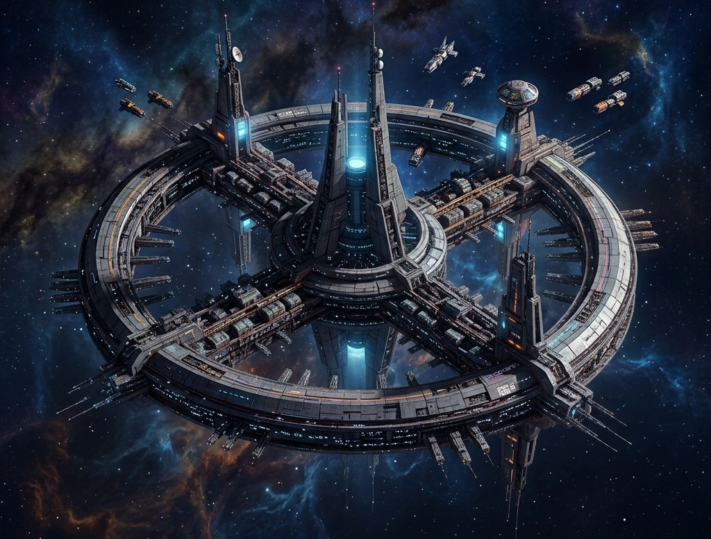 Estação espacial FleetOps